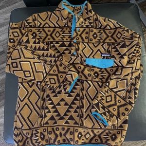 Men’s Patagonia Fleece Synchilla pullover (L)Aztec